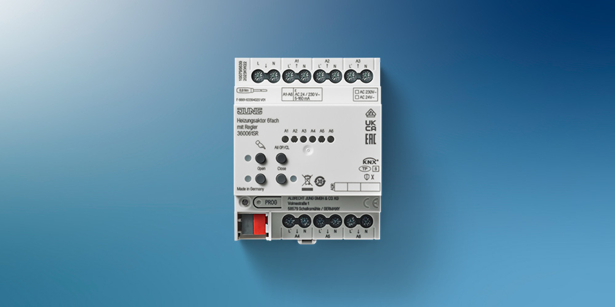 KNX Heizungsaktor 6-fach bei Elektro-Brüderle GmbH in Bodenheim