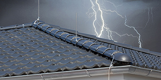 Äußerer Blitzschutz bei Elektro-Brüderle GmbH in Bodenheim
